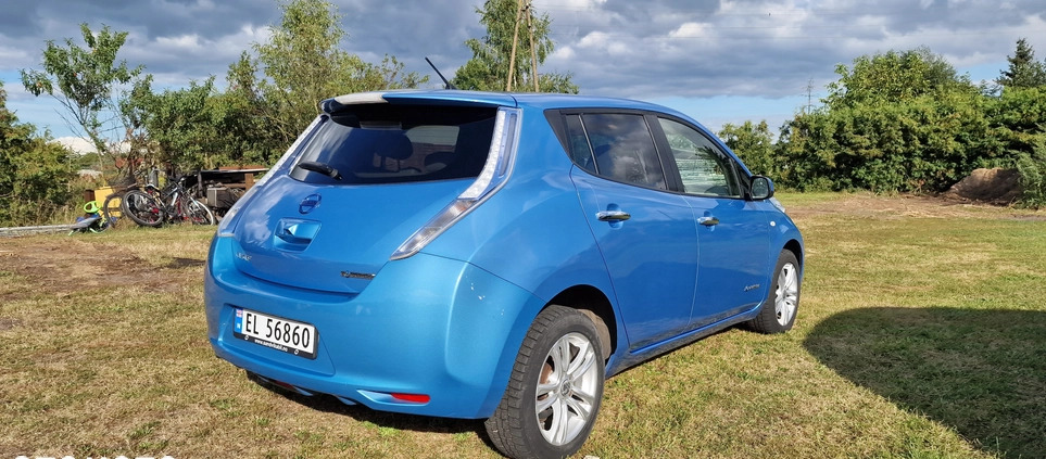 Nissan Leaf cena 36000 przebieg: 58000, rok produkcji 2013 z Gryfino małe 37